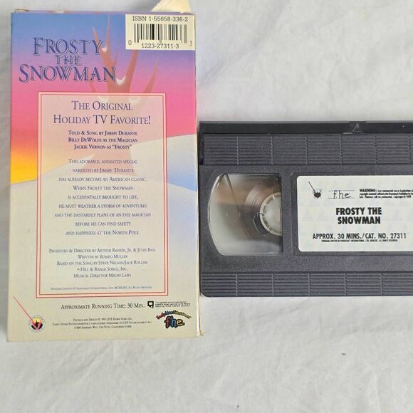 Rudolph the Red-Nosed Reindeer VHS Christmas Classics FHE - Picture 2 of 4